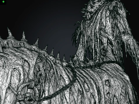 Undead Centaur 3D Model