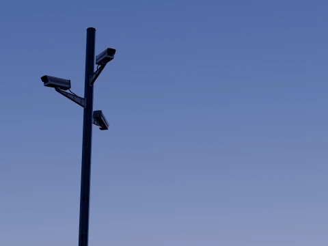 CCTV Camera 3D Model