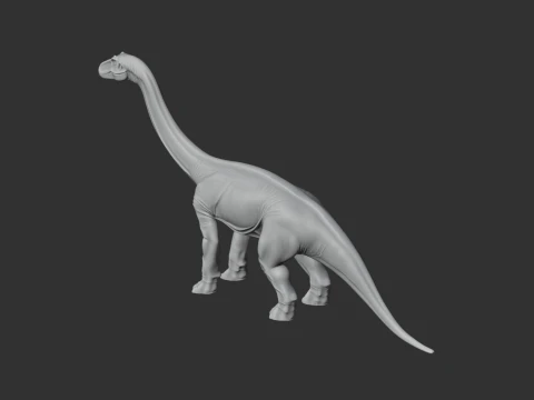Brachiosaurus 3D Model