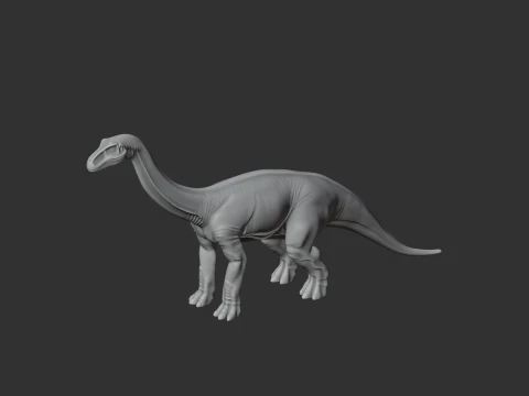 Brachiosaurus 3D Model
