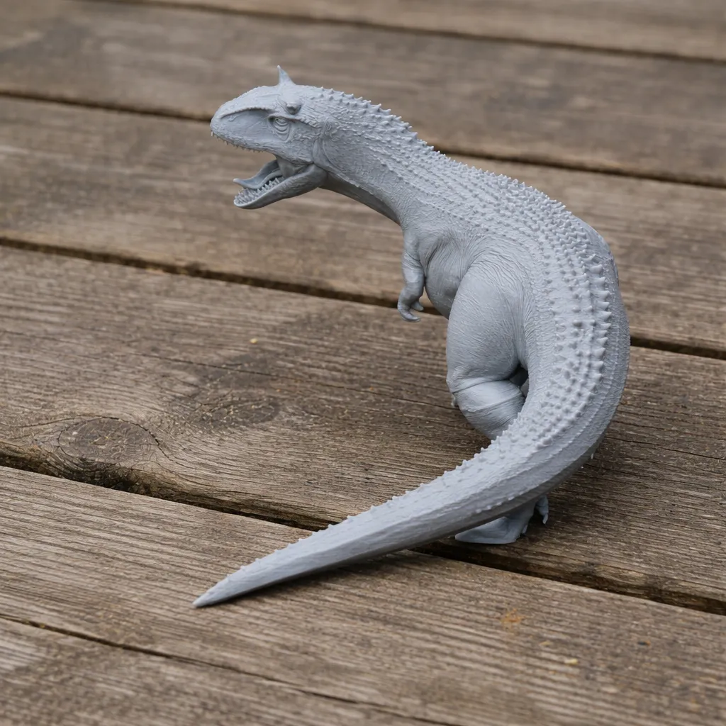 Carnotaurus 3D Model .c4d .max .obj .3ds .fbx .stl .blend 