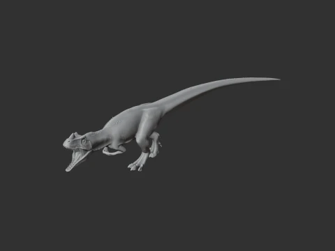 Ceratossauro Modelo 3D
