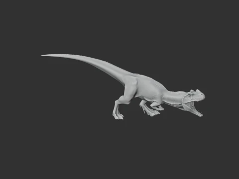 Ceratossauro Modelo 3D