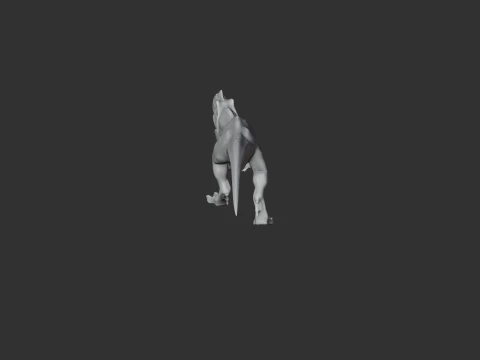 Ceratossauro Modelo 3D