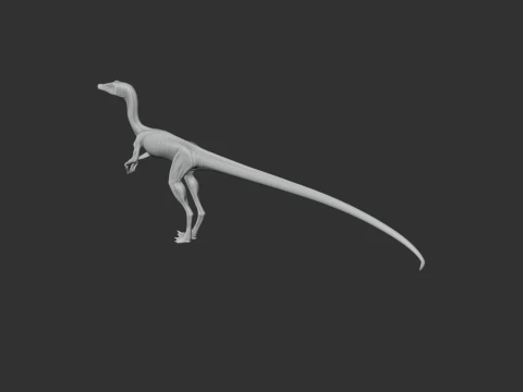 Compsognato Modelo 3D