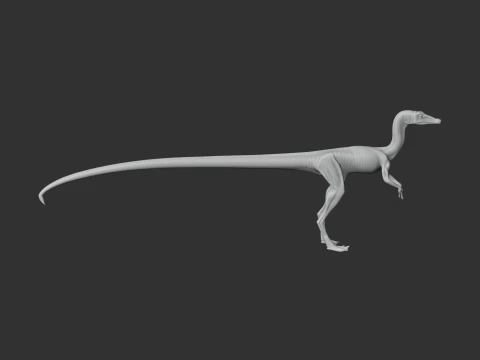 Compsognato Modelo 3D