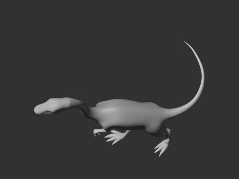 Coelophysis 3D Model