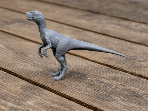 Dromeosaurio Modelo 3D
