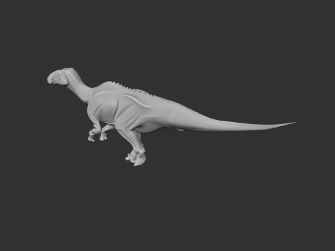 Edmontosaurus 3D Model