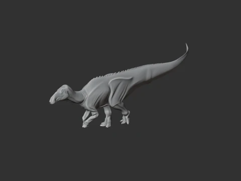 Edmontosaurus 3D Model