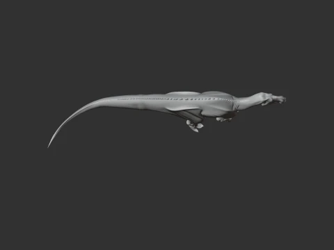Edmontosaurus 3D Model