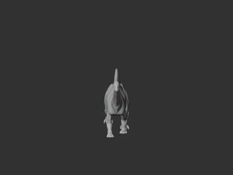 Haplocantossauro Modelo 3D