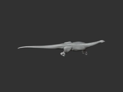 Haplocantossauro Modelo 3D