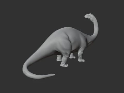 Hecatossauro Modelo 3D