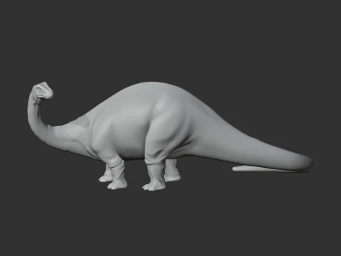 Hecatossauro Modelo 3D