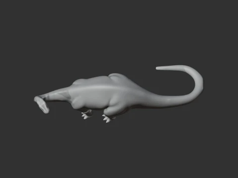 Hecatossauro Modelo 3D
