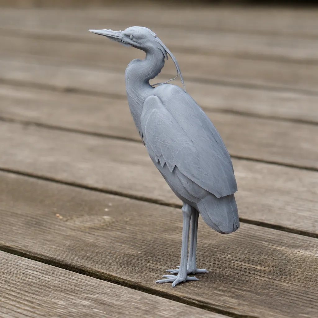 Heron 3D Model .c4d .max .obj .3ds .fbx .stl .blend 
