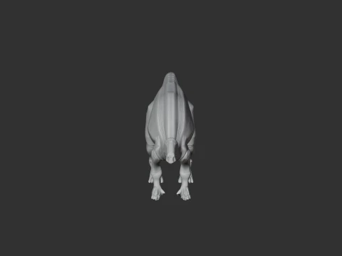 Hippodraco 3D Model