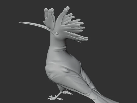 Poupa Modelo 3D