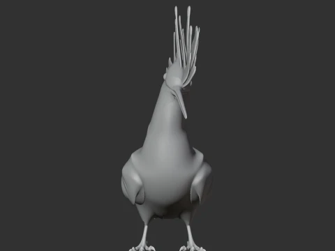 Poupa Modelo 3D