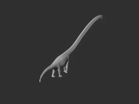 Hudiesaurus 3D Model