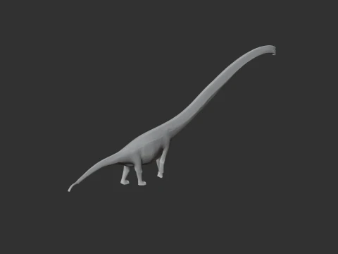 Hudiesaurus 3D Model