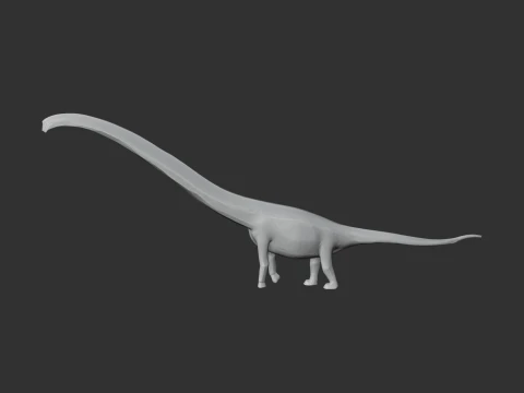 Hudiesaurus 3D Model