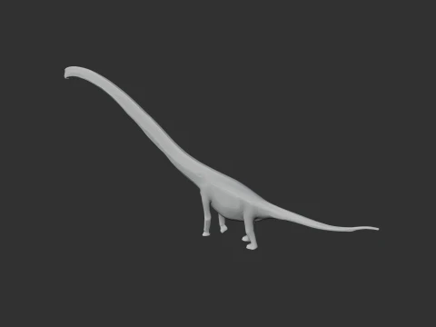 Hudiesaurus 3D Model