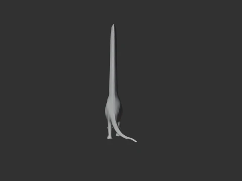 Hudiesaurus 3D Model
