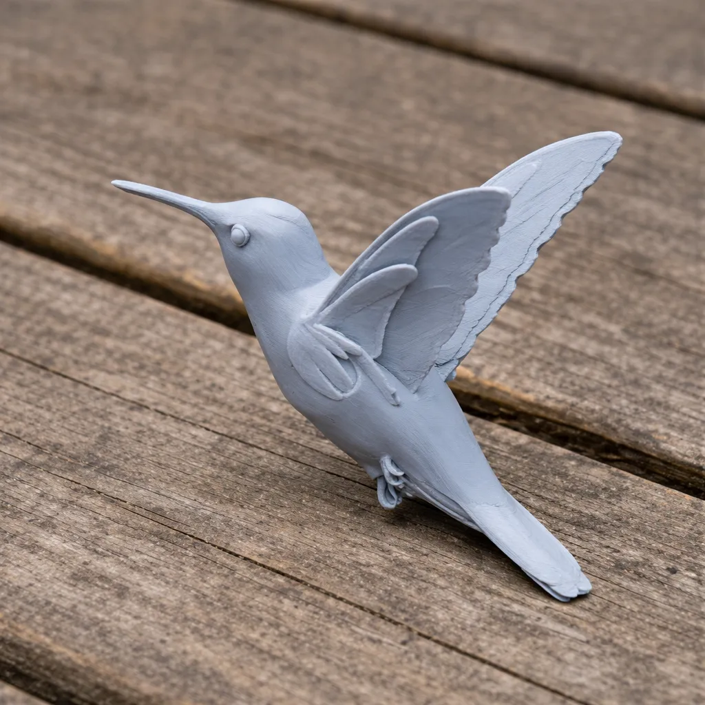 Hummingbird 3D Model .c4d .max .obj .3ds .fbx .stl .blend 