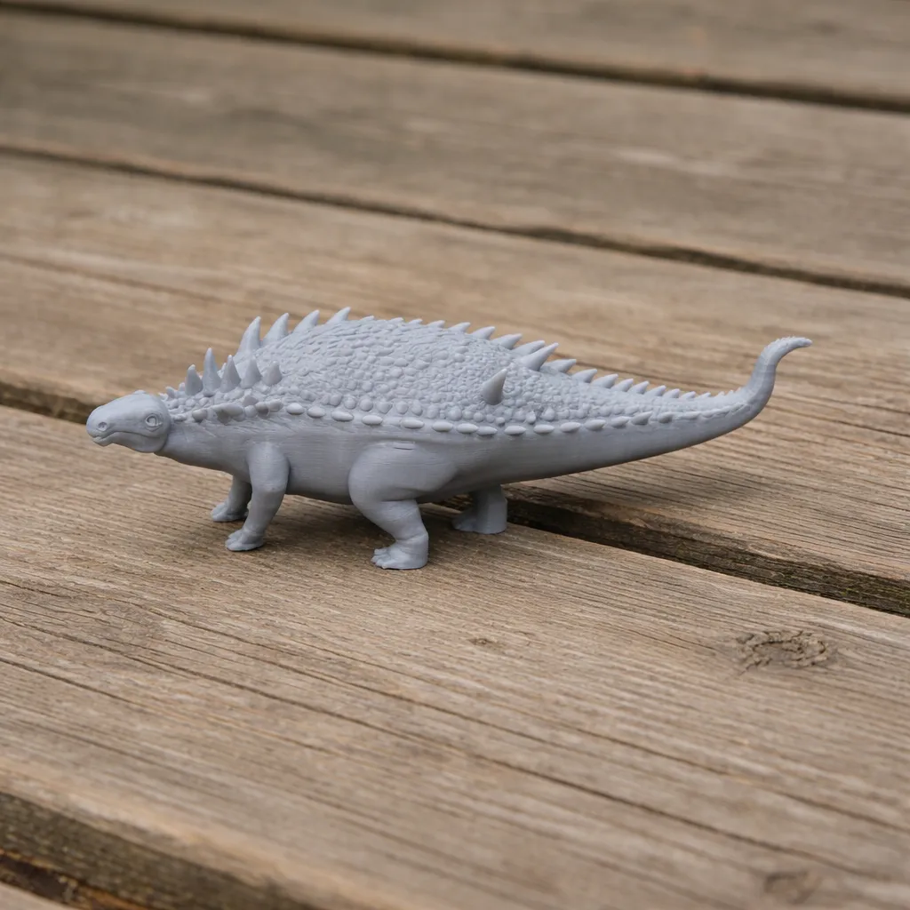 Hungarosaurus 3D Model .c4d .max .obj .3ds .fbx .stl .blend 