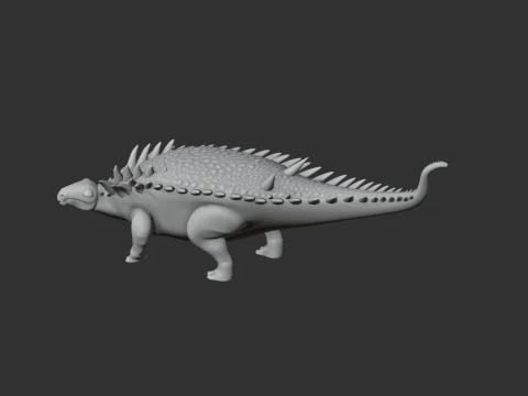 Hungarosaurus 3D Model