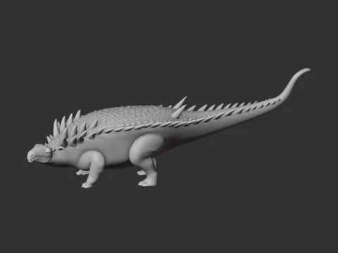 Hungarosaurus 3D Model