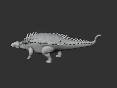 Hungarosaurus 3D Model