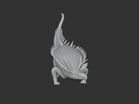 Hungarosaurus 3D Model