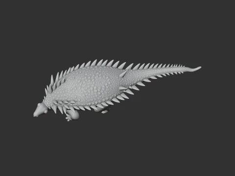 Hungarosaurus 3D Model