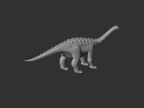 Hypselosaurus 3D Model
