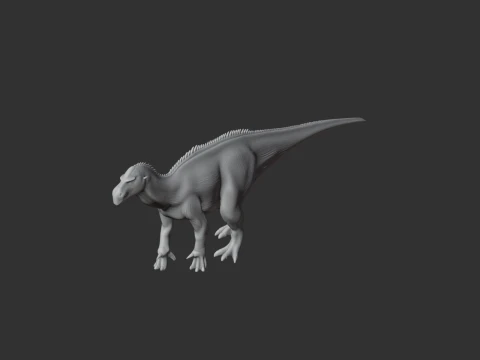 Iguanodon 3D Model