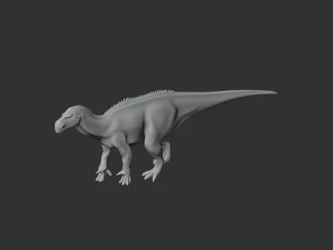 Iguanodon 3D Model