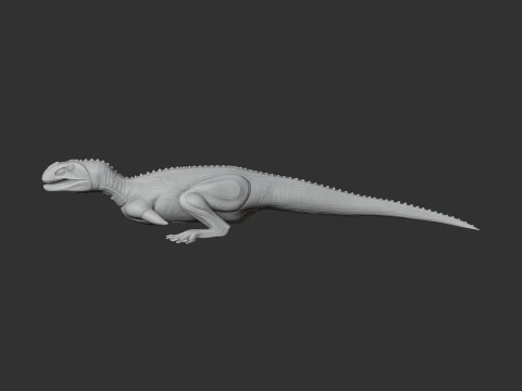 Indosuchus 3D Model