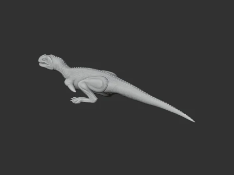 Indosuchus 3D Model