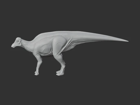 Jaxartosaurus 3D Model