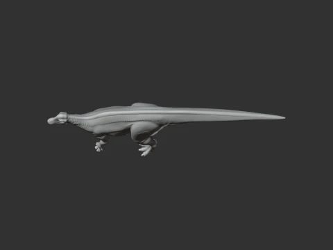Jaxartosaurus 3D Model