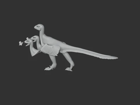 Jianianhualong 3D Model