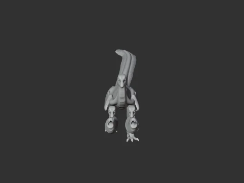 Jianianhualong 3D Model