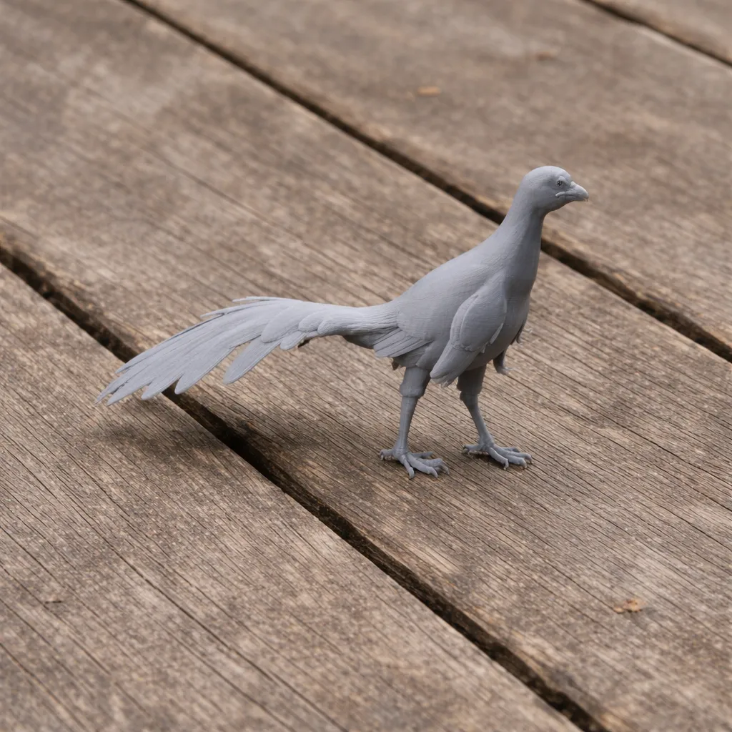 Jinfengopteryx 3D Model .c4d .max .obj .3ds .fbx .stl .blend 