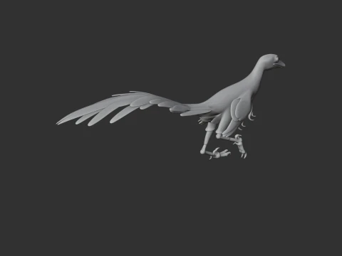 Jinfengopteryx 3D Model