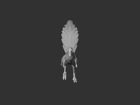 Jinfengopteryx 3D Model