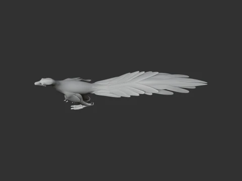 Jinfengopteryx 3D Model
