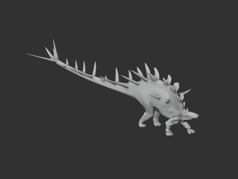 Kentrosaurus 3D Model